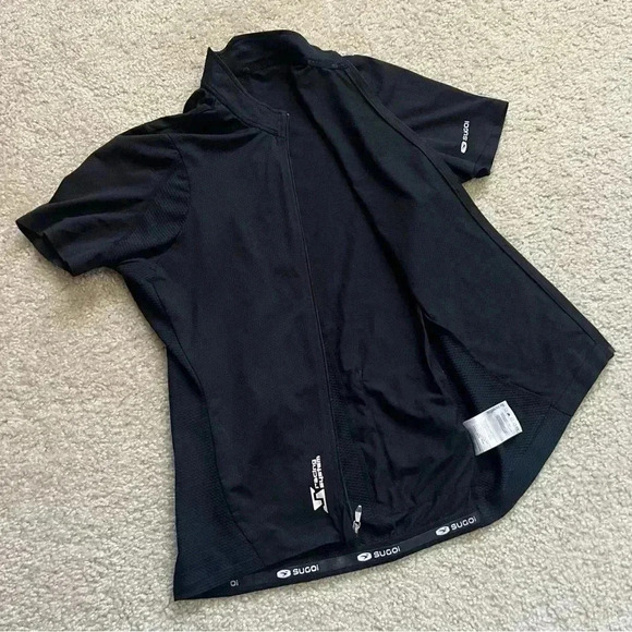 Sugoi Cycling Biking Jersey Shirt Women’s Size Medium Full Zip Pockets Polyester - Picture 13 of 15